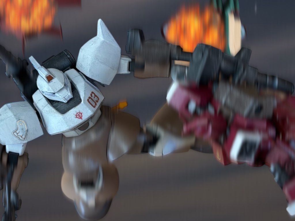 空中で、二機は手を繋ぎ合う。直通回線で、互いの声がクリアに聞こえた。「ねえ、ジン。わたし、ずっと、あなたに壊してほしかったの。」『何を言っている。言ったはずだ。俺は君だけを傷つけない。君以外のすべてを壊す。一緒に壊すぞ、カルア。』「そう、それ!それなんだ——!」カルアは、パッと笑顔を咲かせる。「あなたと、その、