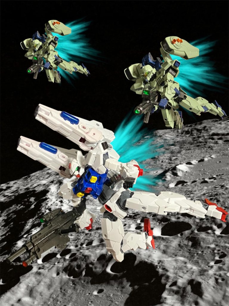 宇宙でも武装強化が必要な時はスタンダード'。マーベットはこちらのモデルがお好き^_^宇宙軍所属の指揮官や士官がもっぱら使用するのはこちら^_^