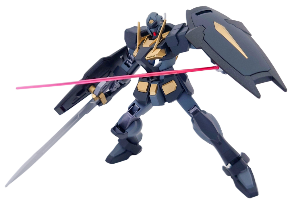 ガンダムアストレアが第2世代、ガンダムエクシアが第3世代、ダブルオーガンダムが第4世代ということなので、量産型なら3.5世代かなと勝手に独自設定を設けてみました。