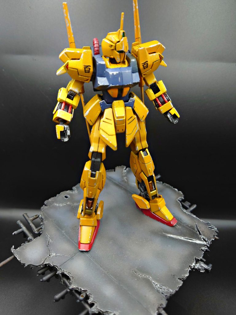HGUC 百式 ジオラマ–5枚目/制作者：バナナ🍌