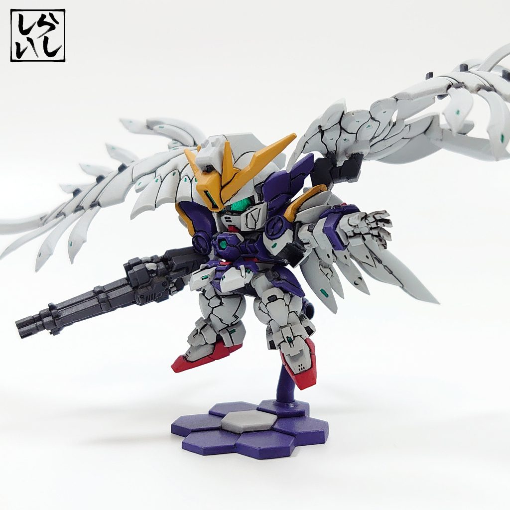 スペリオルディファイン・ウイングガンダムゼロカスタム–3枚目/制作者：しらいし