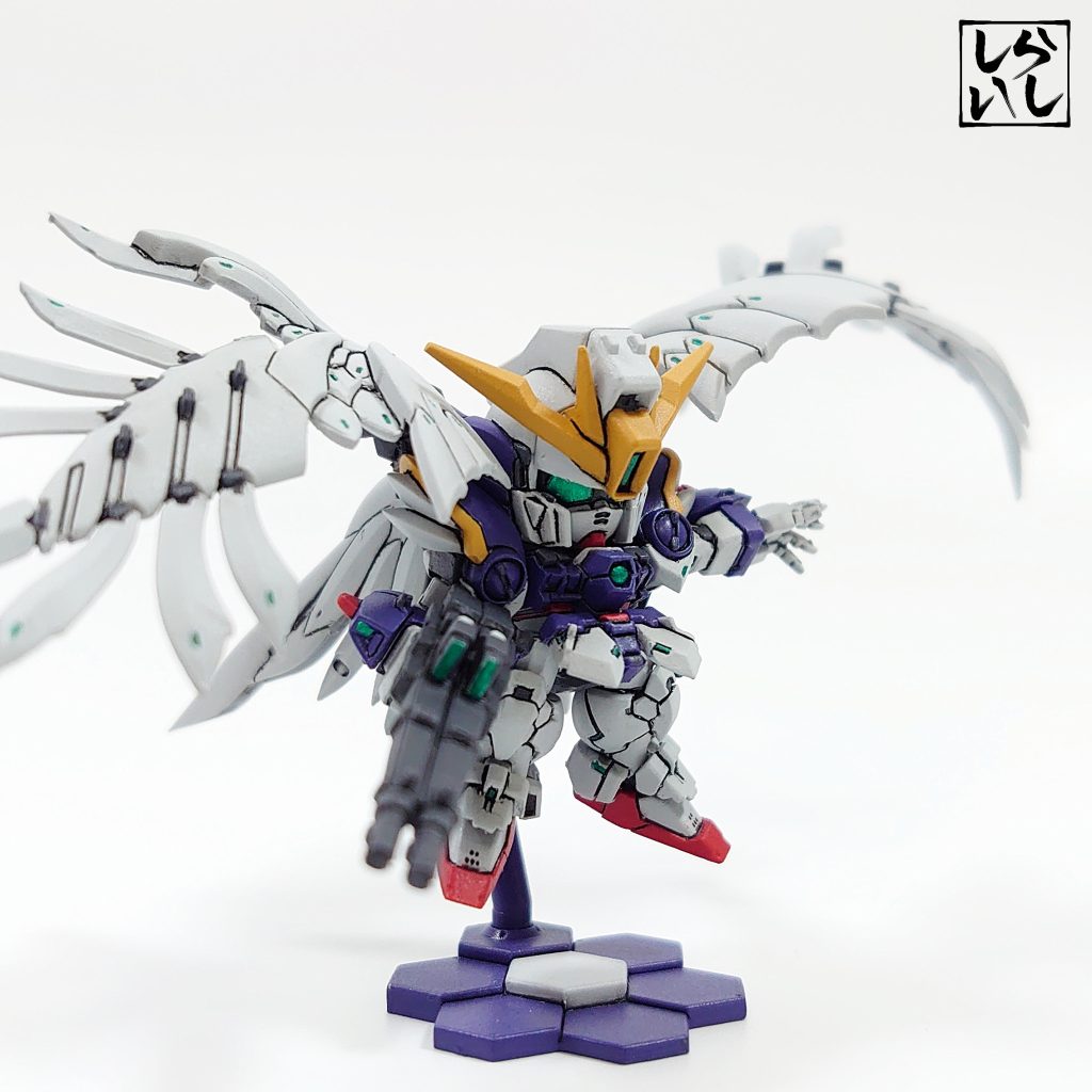 スペリオルディファイン・ウイングガンダムゼロカスタム–5枚目/制作者：しらいし