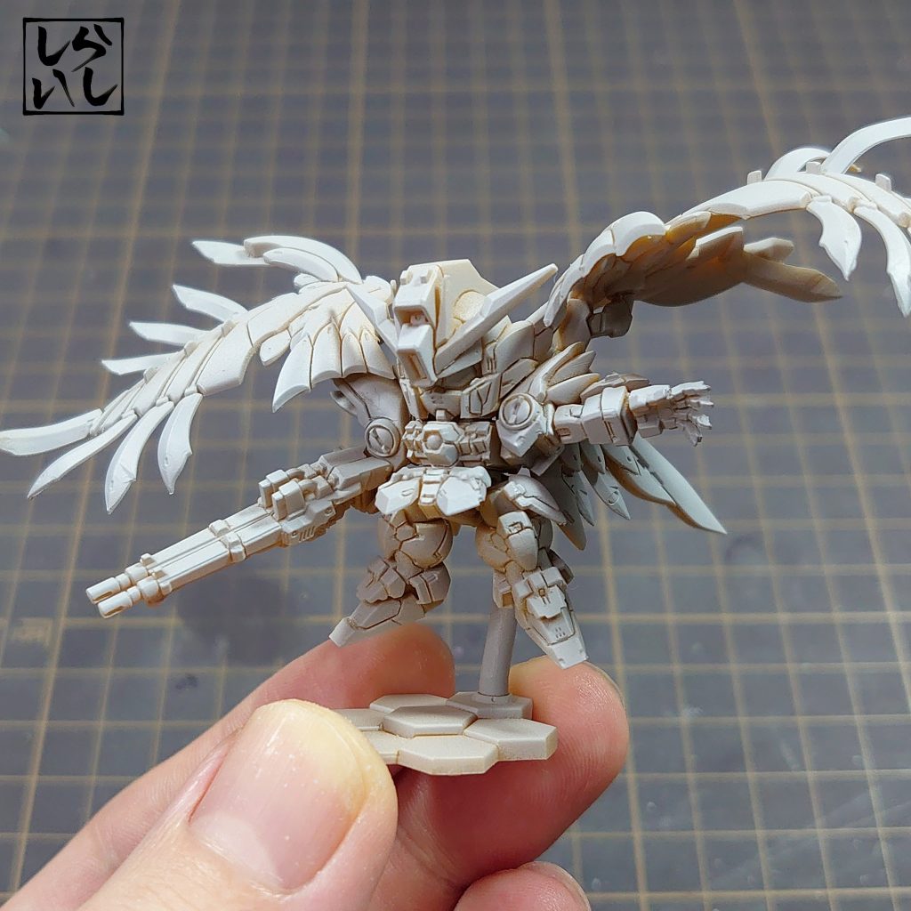 スペリオルディファイン・ウイングガンダムゼロカスタム–7枚目/制作者：しらいし
