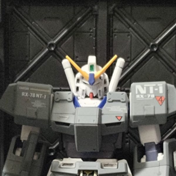 HGガンダムNT-1Alex　スタイル改修・部分塗装仕上げ