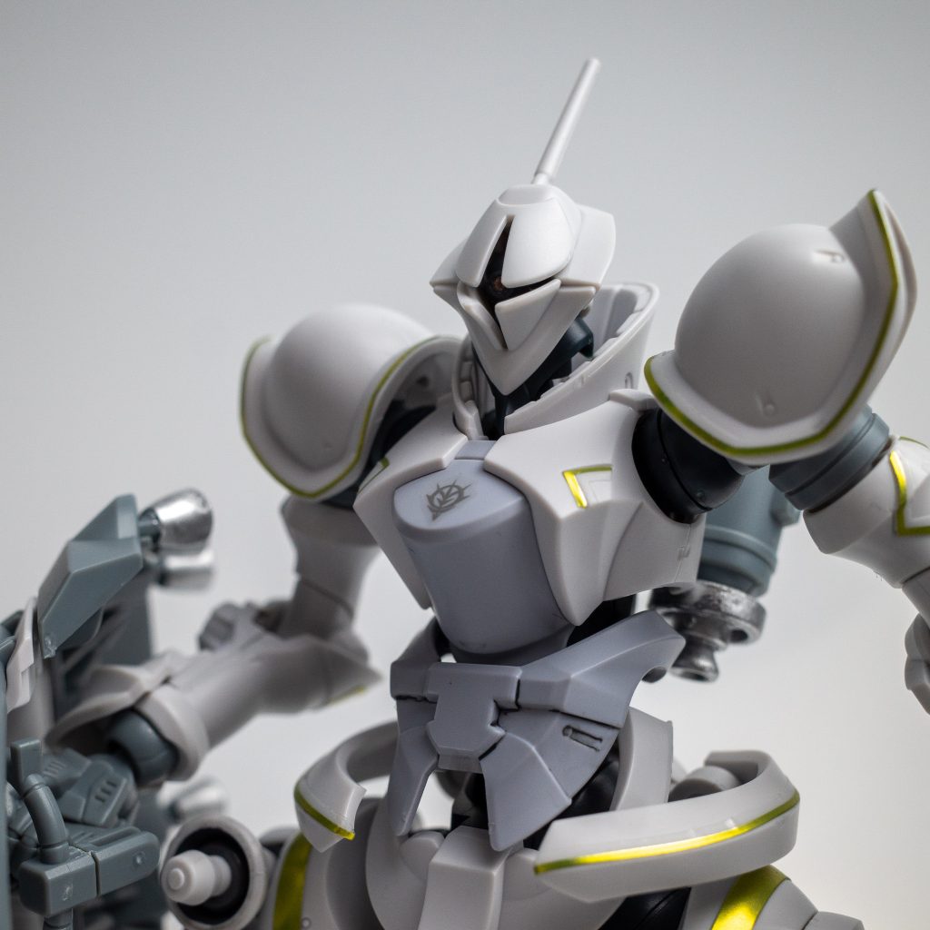 HG エグザベ専用ギャン ハクジ装備(簡単フィニッシュ)–4枚目/制作者：M.マウス Ver.Le