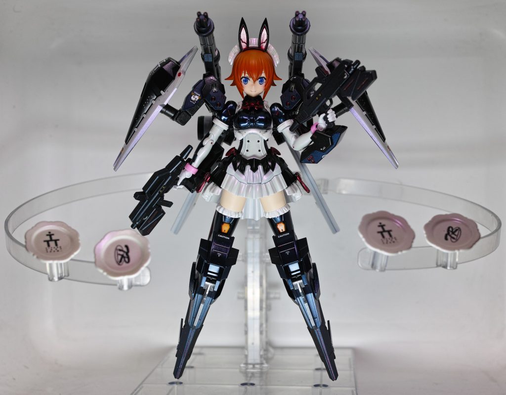 高機動タイプっぽいものプレートファンネルを展開したものつまり皿です。ネオジムを仕込んでいます。