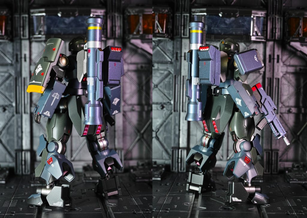 改修点は太ももの延長、腰の延長、首を角度調整くらいです。首はクルクル回るだけで全然角度付かないなんとか可動するようにしました