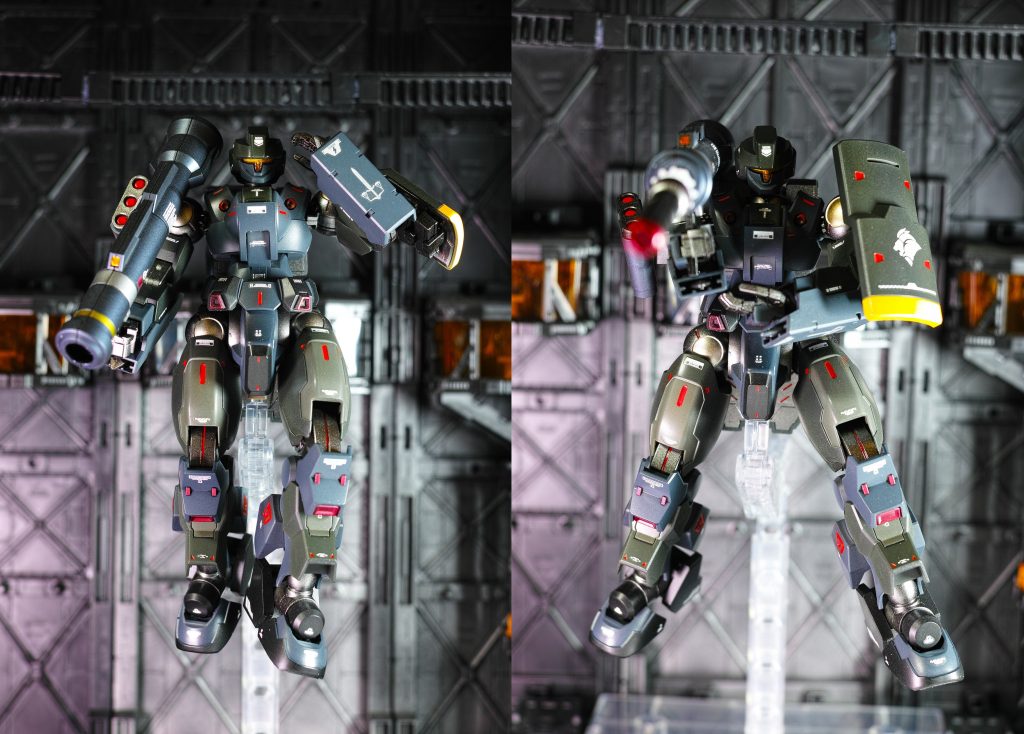 シャアのアレを真似てみましたが足が閉じれないのでこれが限界でしたw良いキットでしたが一つ前のふみなと違い温度差で風邪を引きそう、長々と失礼しました