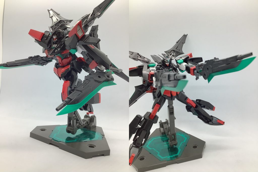 レベルタメガブレイド／バスタースタングルライフルシグマシスバインダーライフルを小型化・改良した中・近距離武装。リアスカートのスラスターにマウントされている。引き続きシグルダガーガンがグリップとなる。