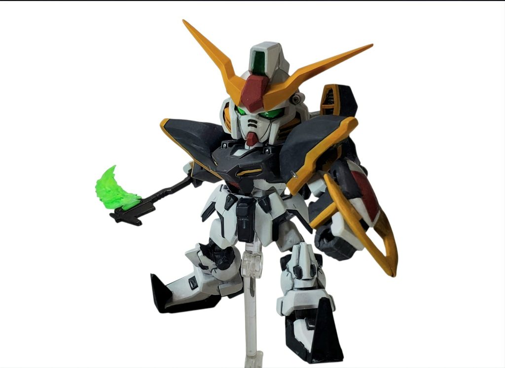 トップコートの吹き具合をミスって白化しまって台無し感。ほどほどの所でもう完成という事にしました。