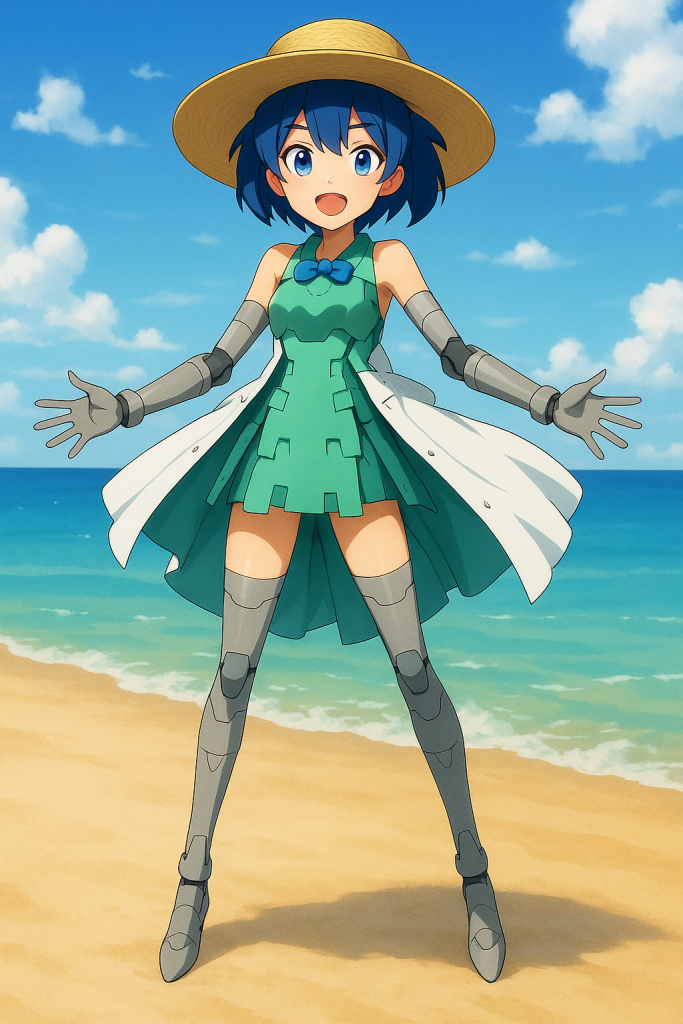 AIにてアニメ風画像も製作しました