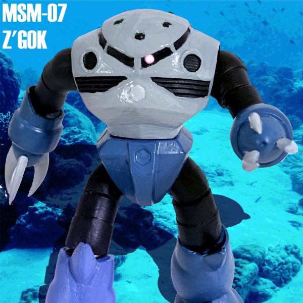 【旧キット改造】ズゴック ミッシングリンクバージョン