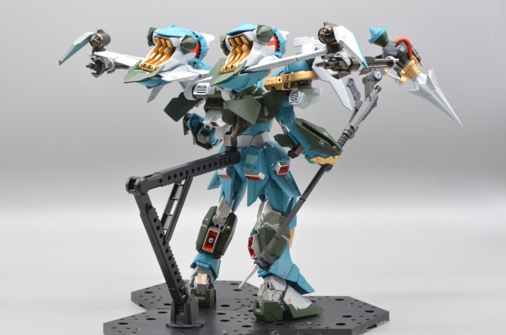 エールストライカーもオリジナルのカラーで気分で塗り分け