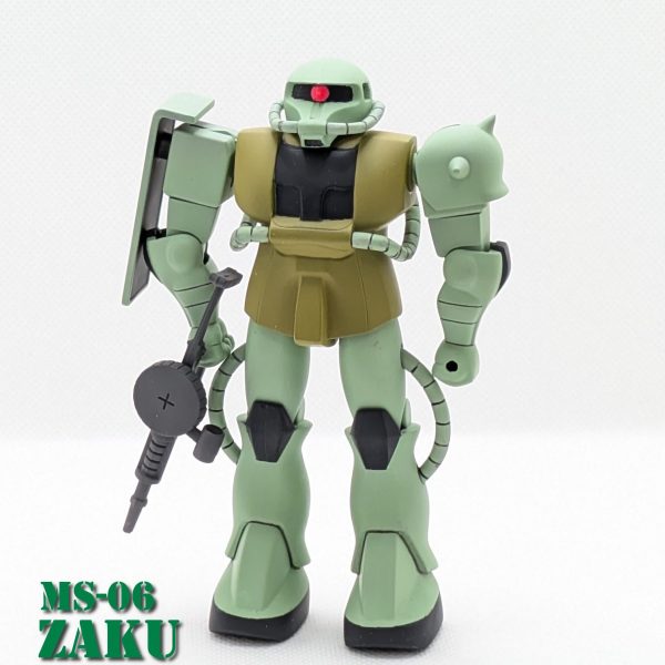 ちょっと色の違うザク