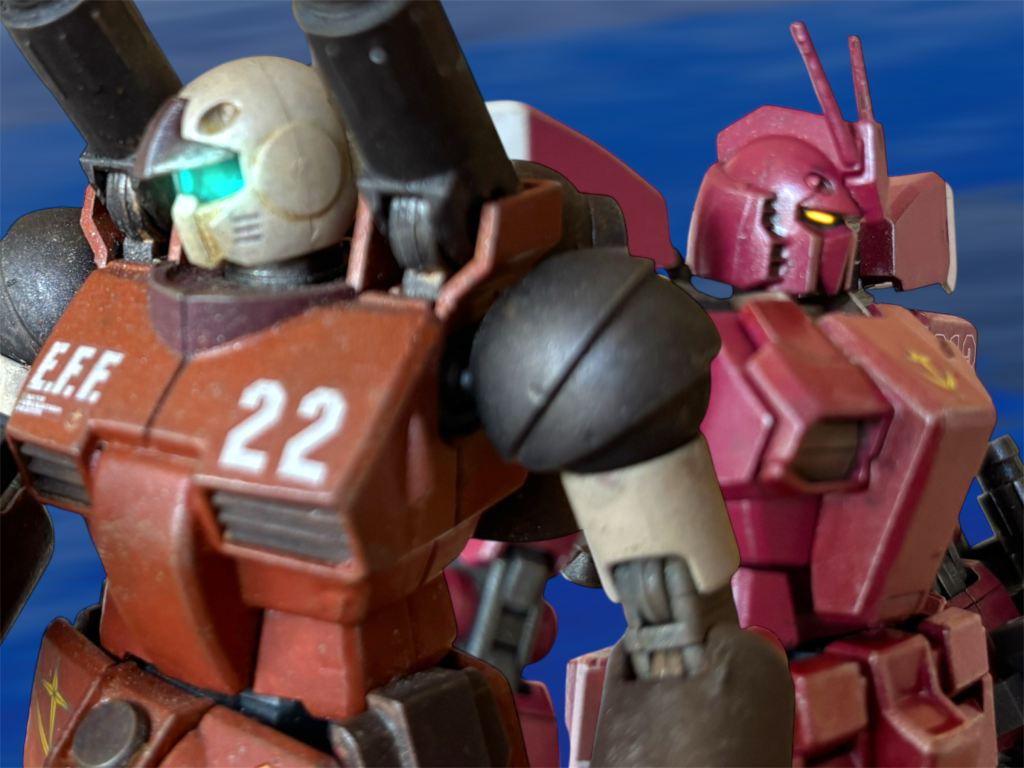 「大変失礼いたしまいた。じゃあ、ミヤギ少尉、こっちは明日には出撃だ。お互い生きていたら、またゆっくり話でもしよう。」再会を望むような言葉を口にしながら、生きていようとなかろうと、もはや会うこともあるまいと胸の中で一人ごちる。せいぜい、その男と共に、気だるいまどろみの中に身を焦がしていろ。俺とお前とでは、どうやら歩む道が違ったようだ。 ジン・サナダにとって、ジャブローで見せる人当たりの良い態度は、内なる破壊衝動を隠すための擬態に過ぎなかった。彼の本質は、ルナツーで燻っていたあの頃と何も変わっていない。~~~~~~~~~~~~~~~