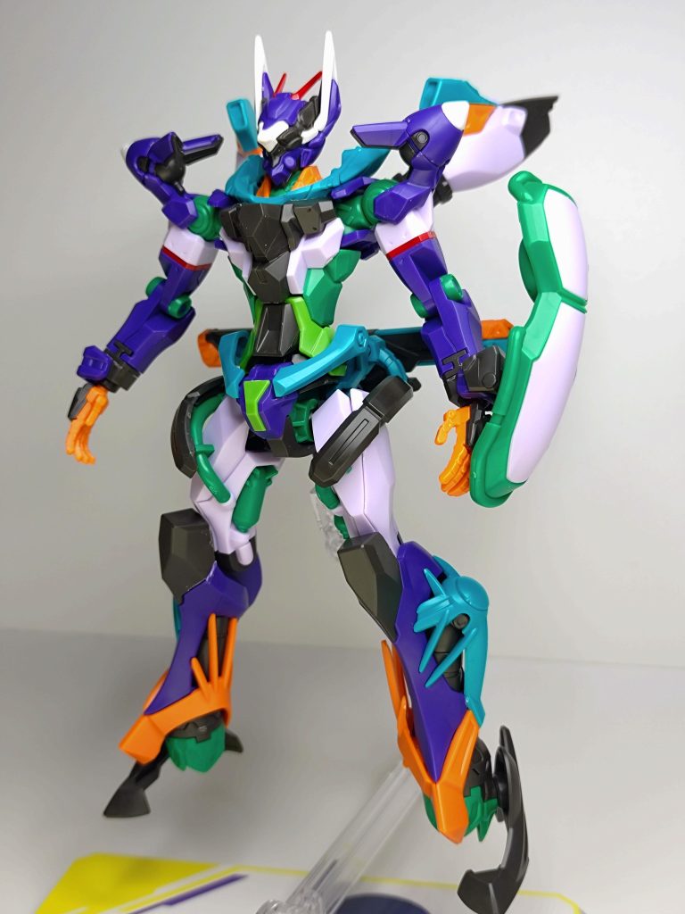 素組みです。無塗装でこれだけの色分けは技術の進歩を感じます。あとは生産数がなぁ