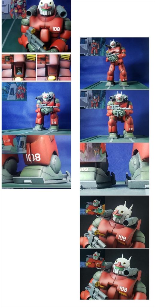 【解説編】フル可動1/100旧キット  ガンキャノン ＜アニメ劇中徹底再現版＞–6枚目/制作者：HITOHITO