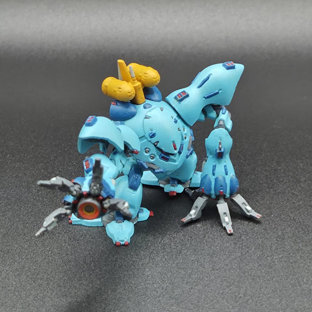 アーティファクトより組むのは簡単だったんですが、ポーズがついてて、躍動感もありかっこいい！