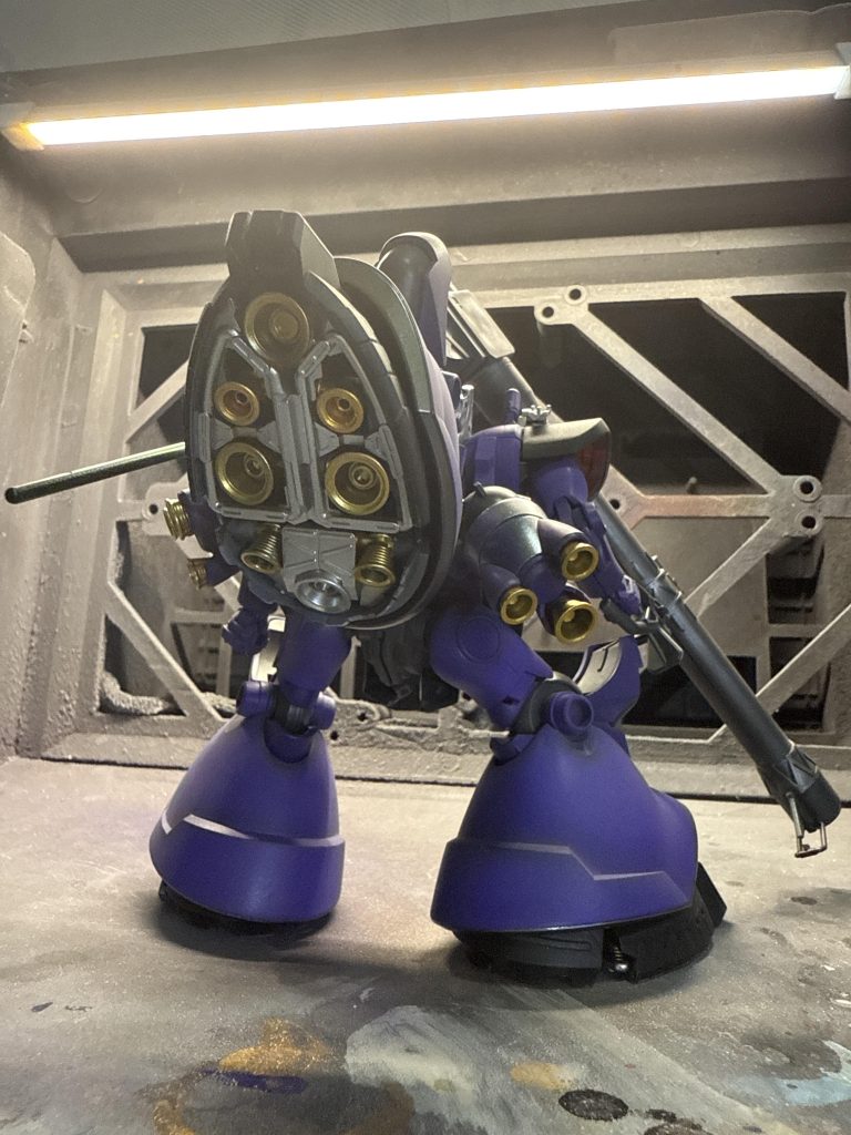 最近自分の中でお気に入りの金のバーニア！１箇所パーツ分けが無くて妥協したのは見ないでくださいw