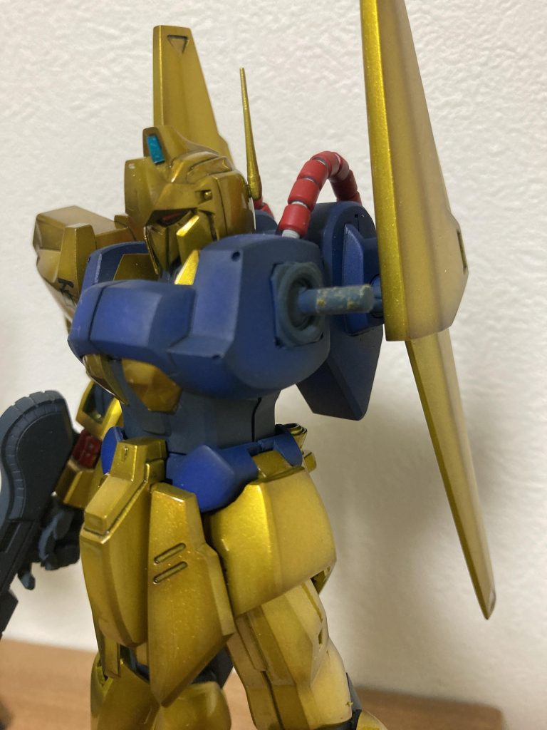 肩の付け根はこんな感じでボールジョイントに変更