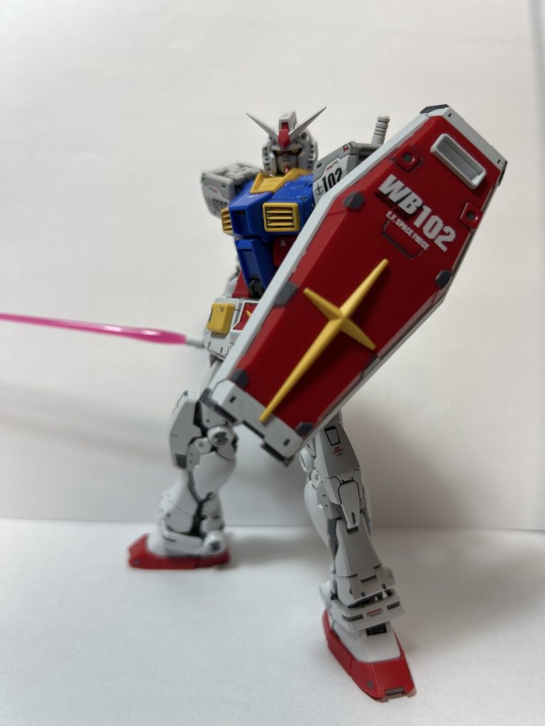 簡単フィニッシュのRG2.0ガンダム