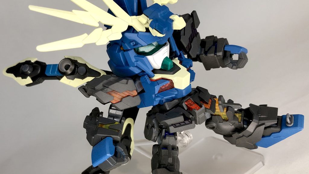 【ポケモンガンプラ】ゼルネアス–8枚目/制作者:コン◎SDポケモンガンプラ