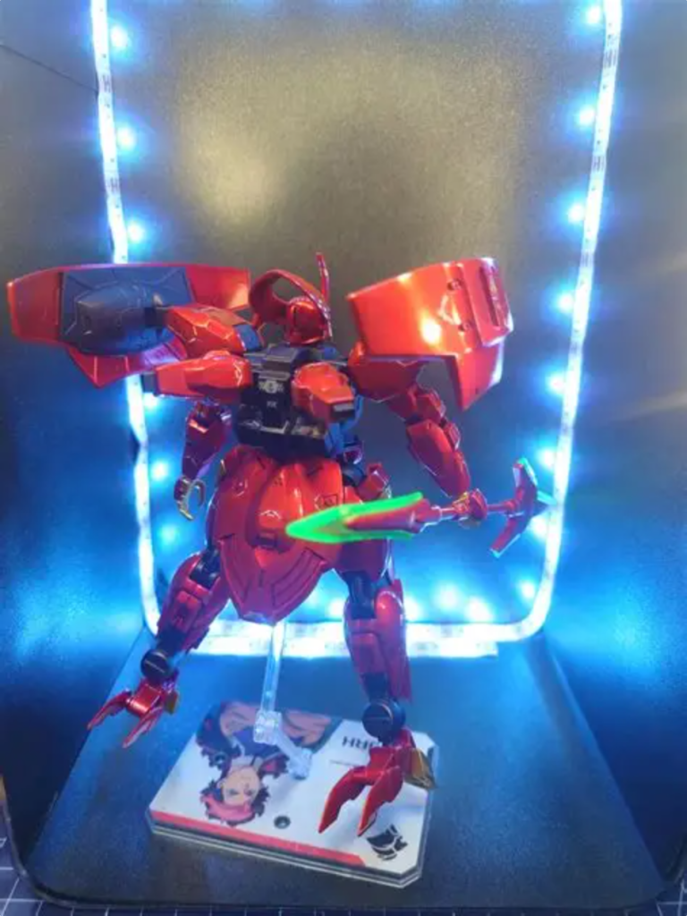 【HG】水星の魔女　ダリルバルデ ガンダムマーカーエアブラシ塗装–4枚目/制作者：Banboo