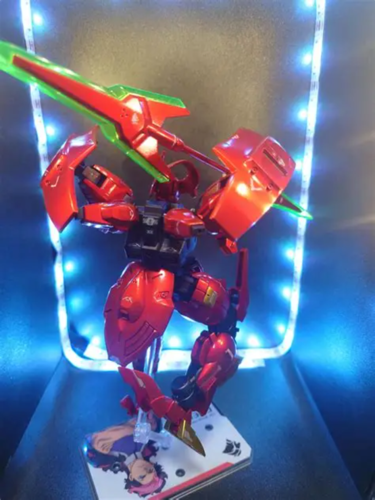 【HG】水星の魔女　ダリルバルデ ガンダムマーカーエアブラシ塗装–2枚目/制作者：Banboo