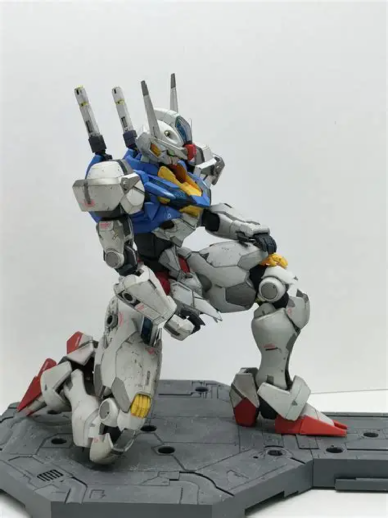 1シーズン、ティザービジュアル風に。めちゃくちゃ雰囲気でてて、すごく、良い👍スレッタ立たせたいw