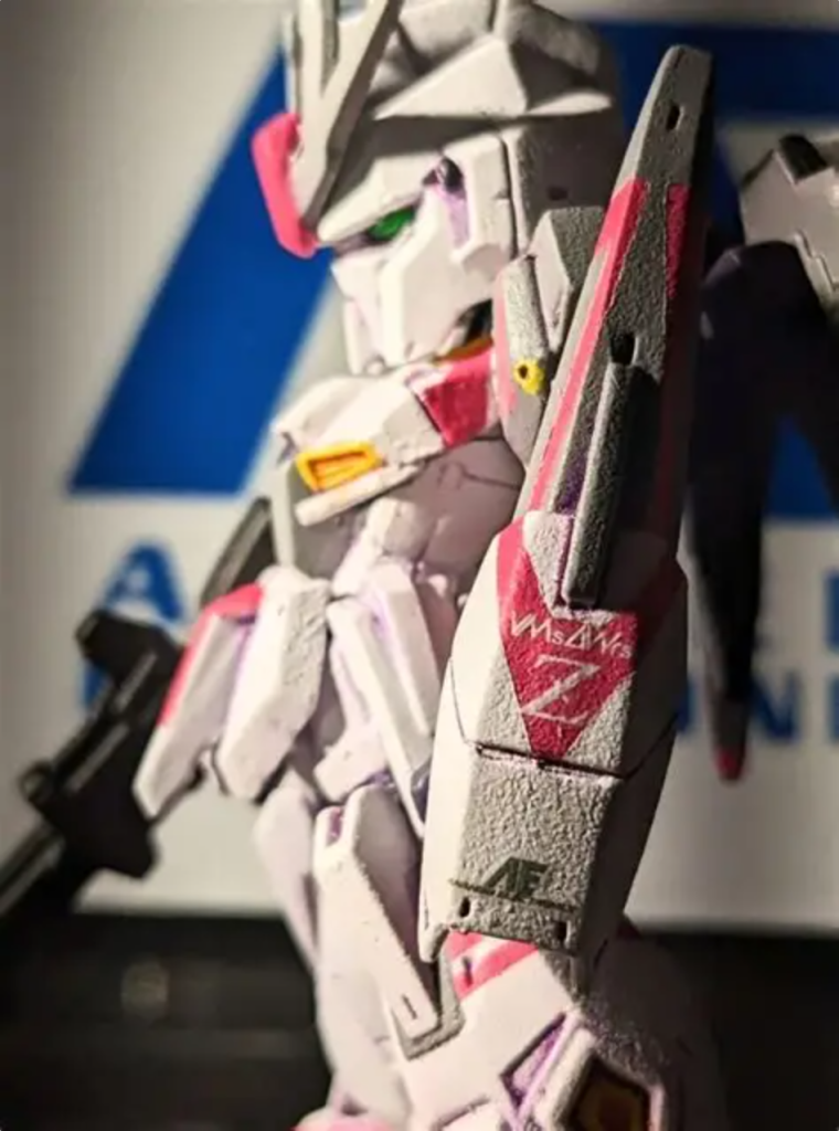 リペイントコンバージ/Ｚガンダム/3号機–5枚目/制作者：@Ult_one_