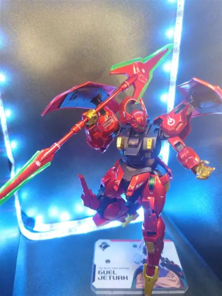 【HG】水星の魔女　ダリルバルデ ガンダムマーカーエアブラシ塗装–5枚目/制作者：Banboo