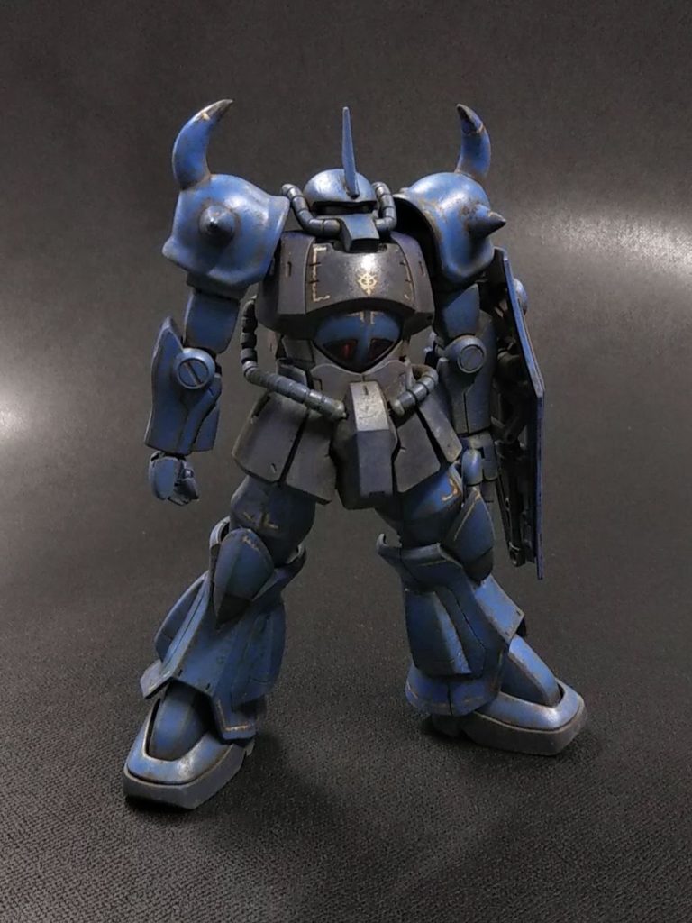 アクリジョンベースグレー　水性ホビーカラーデカール　エナメルカラーつや消しトップコートタミヤウェザリングカラー　ウェザリングマスターの順番で製作しました！