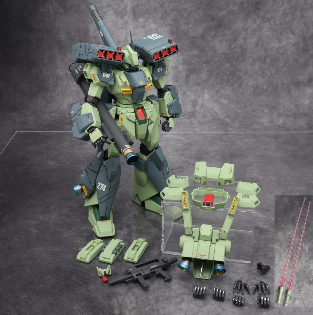 MG 1/100 RGM-89S スタークジェガン【プレミアムバンダイ】–9枚目/制作者：FUZITAKU