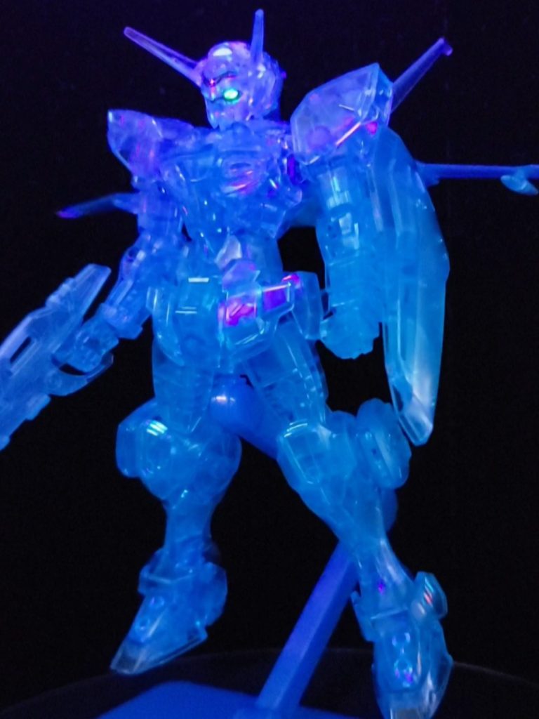 HG　ガンダムG-セルフ(大気圏用パック装備型)リミテッドブルークリアVer.