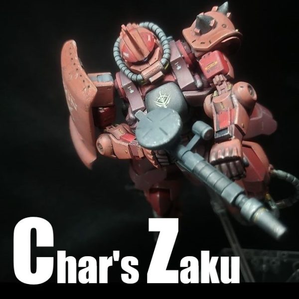1/48  シャア専用ザク