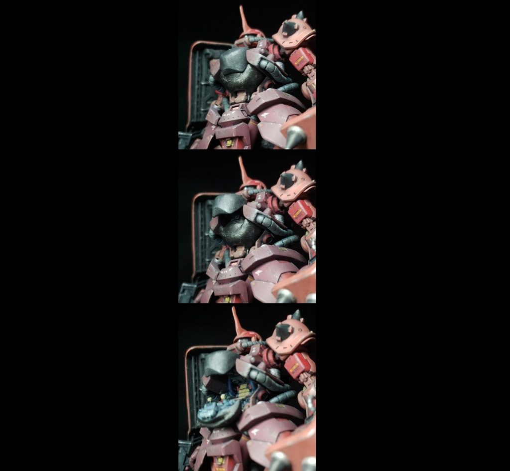 1/48  シャア専用ザク–2枚目/制作者：HITOHITO