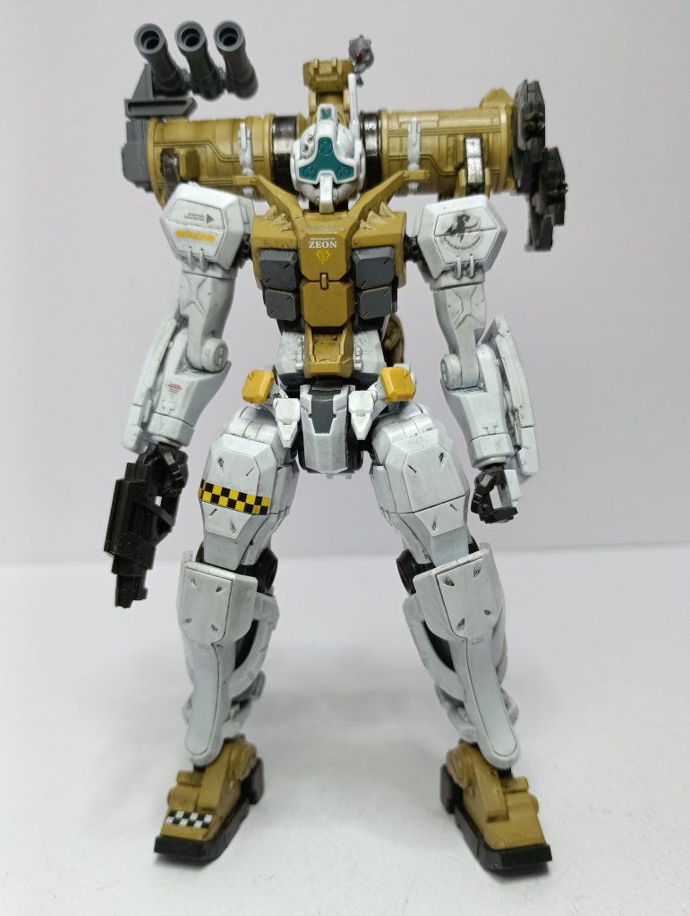 一般人でもオールレンジ攻撃が行うためのテストベットの機体をイメージして作成。GMの名称は(ゲルググ・マイナーチェンジ)と単なるこじつけですW
