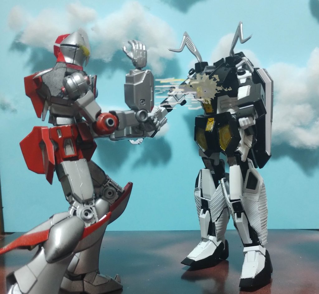 ビームスペシウムを発射。しかし全く効かない。。。