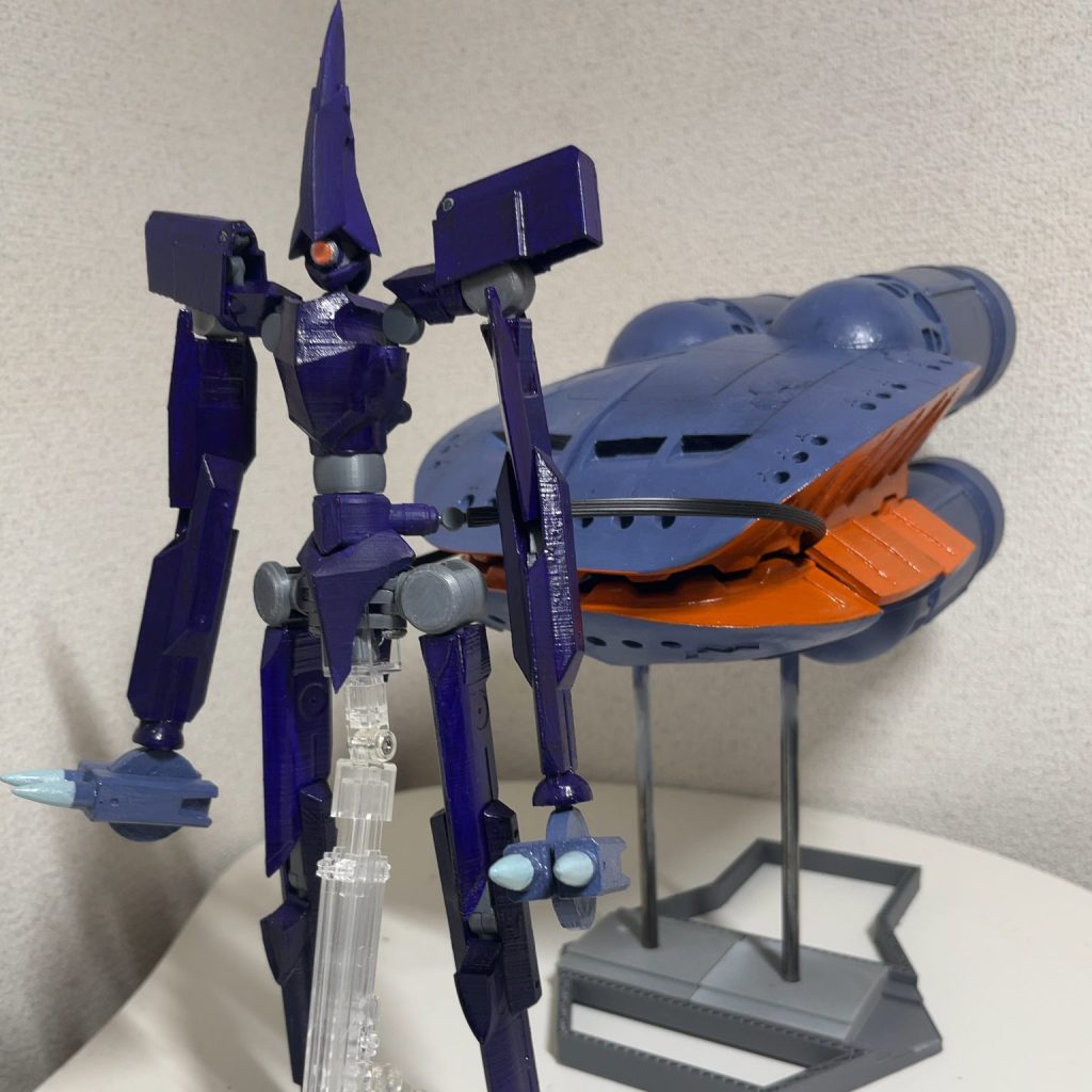 1/144完全変形キケロガ｜ああろん@IQT1041446さんのガンプラ作品