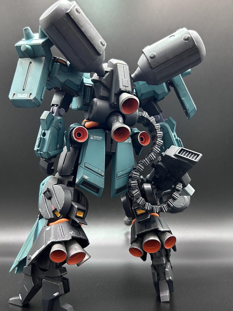 バーニアデカくて たくさんあってカッコいい!給弾エネルギーベルトもなかなかいいね!!