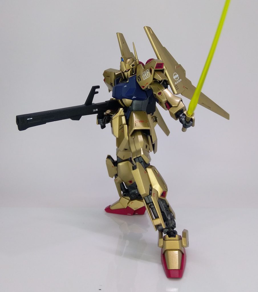 ビームライフルとクレイバズーカも一応つくってます。