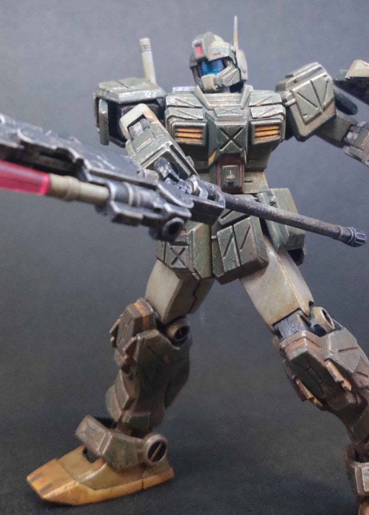 HGUC ジム・ストライカー–3枚目/制作者：水色マロウ