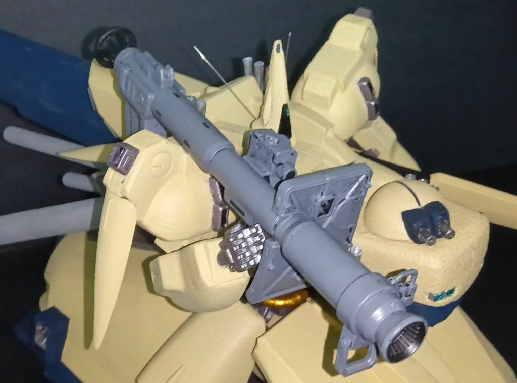 重ホバーMSはバズだよね!肩担ぎ可能。プライマーってすごい、ポリキャップに塗装出来ました。