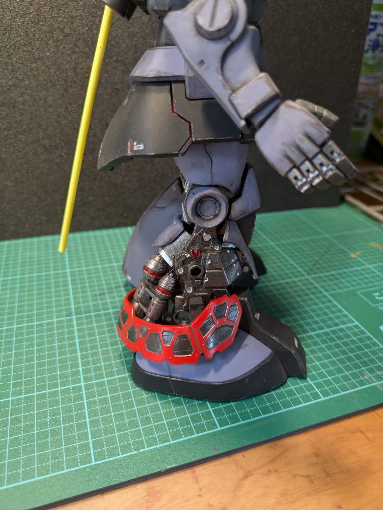 MGの凄いところは内部の造りもしっかり作れますが、こだわるとヤバいっすね