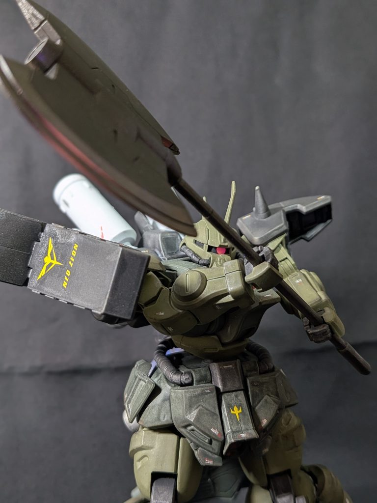 ディランザの特徴の大型アクス！