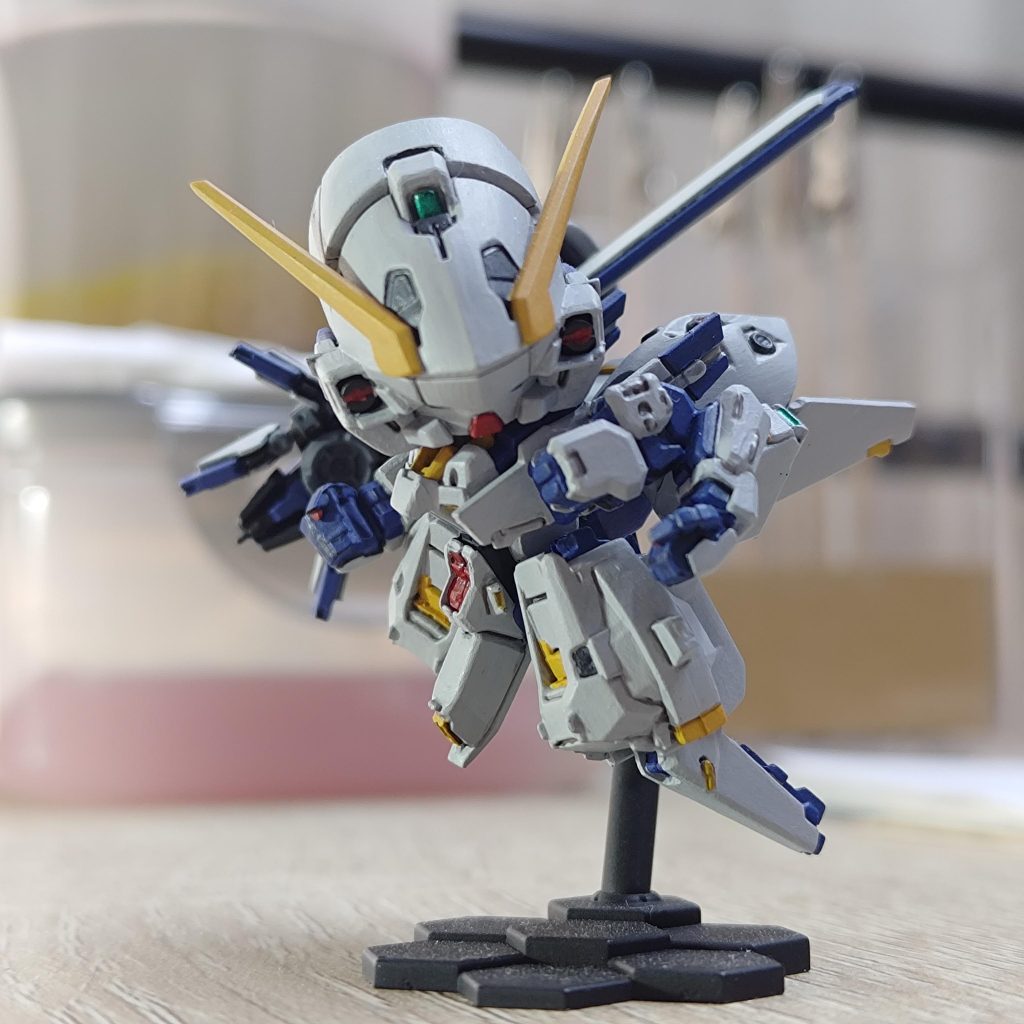 作品名：スペリオルディファインすごくいい<p>スペリオルディファインすごくいいですね。 アーティファクトと違って後ハメ加工必要ないですし、パーツ数は少ないのに造形は細かいし。 合わせ目が目立つのは気になりますが、目立つとこだけ処理すればいいし。 作りやすいです。</p>
