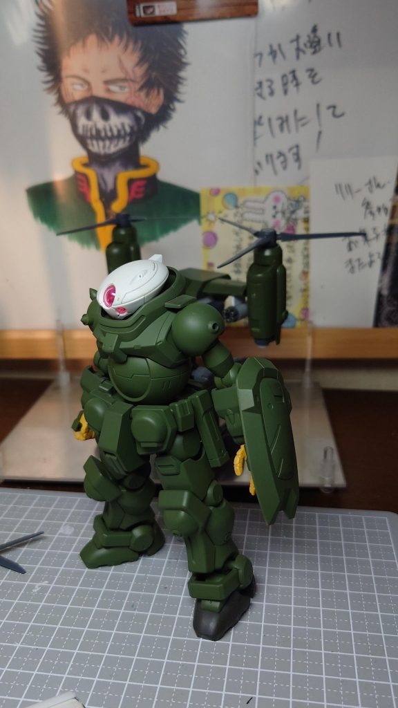 グリーン噴き付け