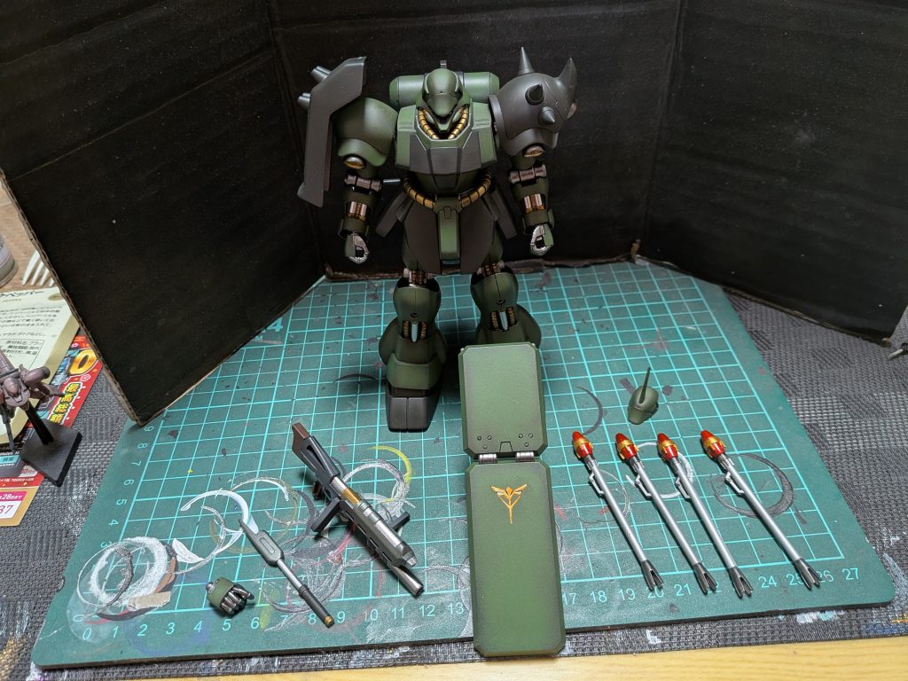 ROBOT魂レベルの完成度にはなったでしょうか。