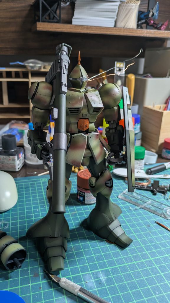 迷彩塗装って塗ってるとき至福ですよね