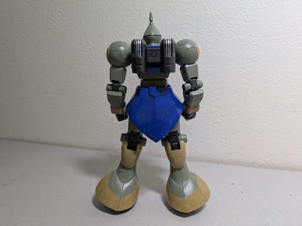 「TKG流塗装」レシピ青色部分 インディブルー3層緑色部分 RLM02グレー3層肌色部分 ライトブラウン(タン)3層ランドセル、内部フレーム 焼鉄色盾赤部分 ワインレッド盾黄色部分 クリームイエロー3層盾、サーベル銀部分 シルバー(銀)サーベル金部分 ゴールド(金)